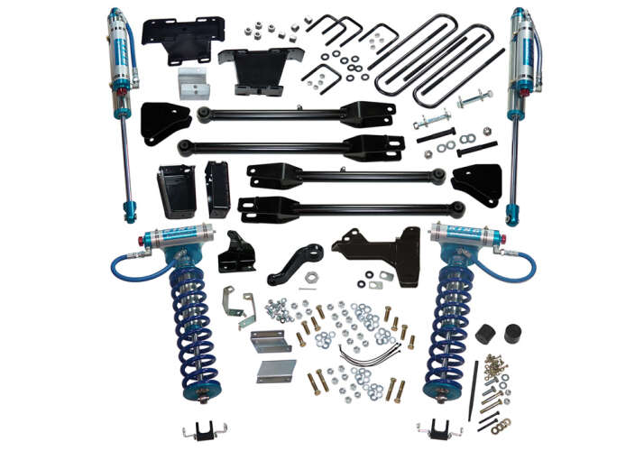 Super Lift - 2011 - 2016 F250/F350 4WD 6in Ford Lift Kit | KING Edition w/4-link Conversion