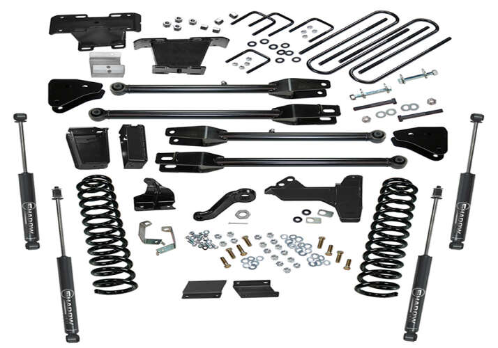 Super Lift - 2011 - 2016 F250/F350 4WD 6in Ford Lift Kit | Diesel w/ 4-Link Conversion