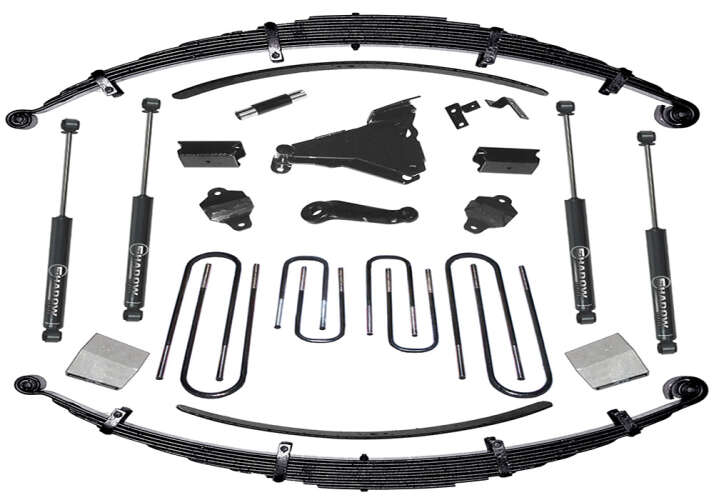 Super Lift - 2000 - 2004 F250/F350 4WD 8in Ford Lift Kit | V-10 & Diesel