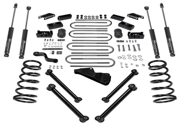 Super Lift - 2010 - 2013 Ram 2500 and 3500 6in Dodge Lift Kit Diesel 4WD