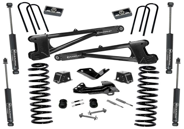 Super Lift - 2005 - 2007 F250/F350 4WD 4in Ford Lift Kit | Replacement Radius Arms