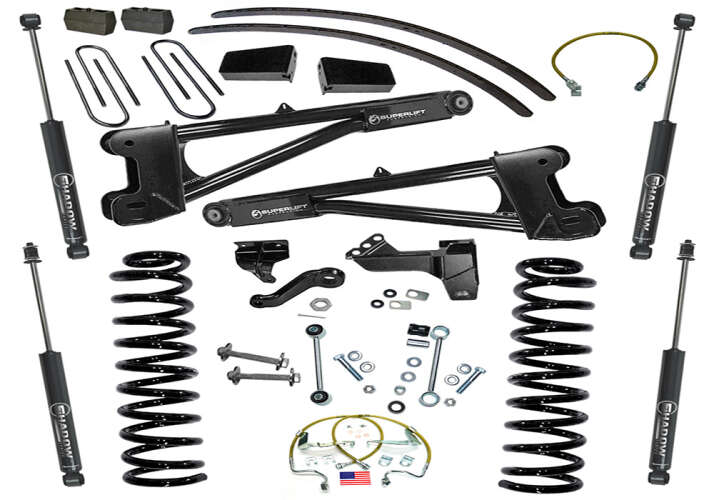 Super Lift - 2011 - 2016 F250/F350 4WD 8in Ford Lift Kit | w/Replacement Radius Arms