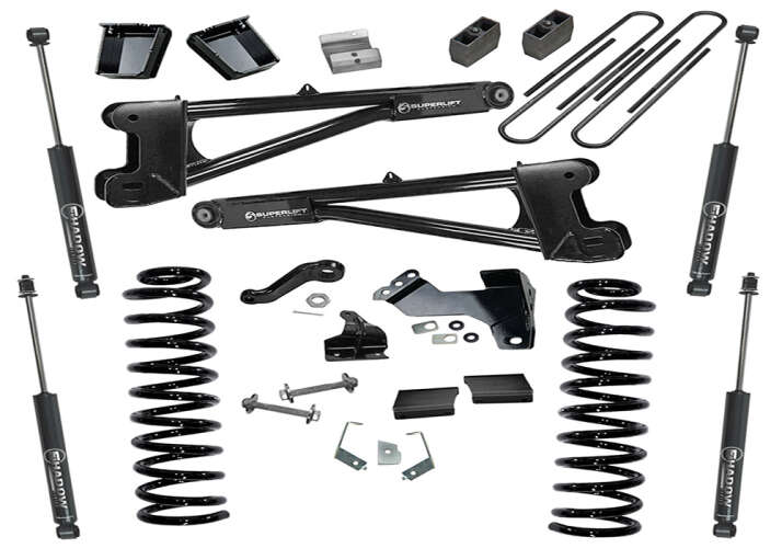 Super Lift - 2011 - 2016 F250/F350 4WD 6in Ford Lift Kit | Diesel w/ Replacement Radius Arms