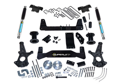 Super Lift - 2014 - 2019  6.5in Chevy/GMC Lift Kit | Aluminum/Stamped Control Arms Silverado/Sierra 1500 2WD/4WD