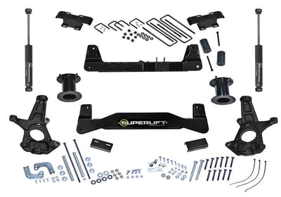 Super Lift - 2014 - 2019  6.5in Chevy/GMC Lift Kit | Aluminum/Stamped Control Arms Silverado/Sierra 1500 2WD/4WD