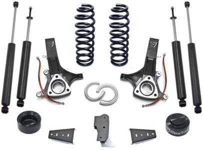 MaxTrac - 2019-2023 Dodge RAM 1500 Classic 5 Lug 2wd V6 Gas 6.5"/4.5" Lift Kit W/ Shocks - MaxTrac K882465