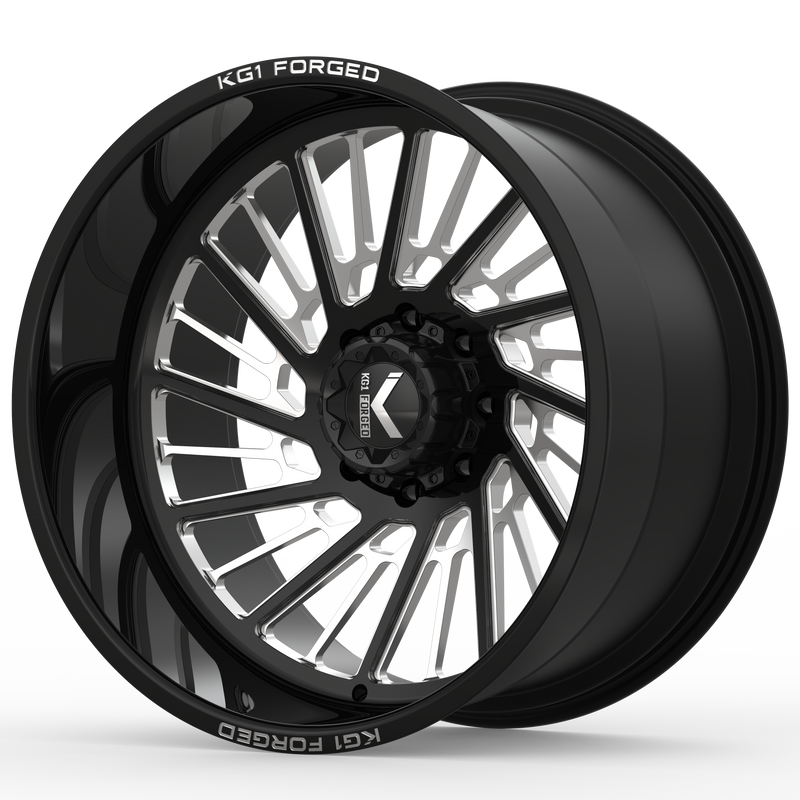 KG1 Forged - Eddy | Concave Series | Black and Milled