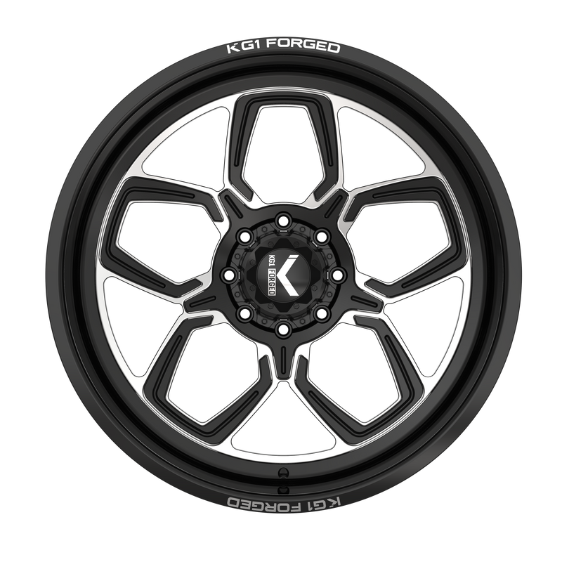 KG1 Forged - Gear-S | Concave Series | Black and Milled