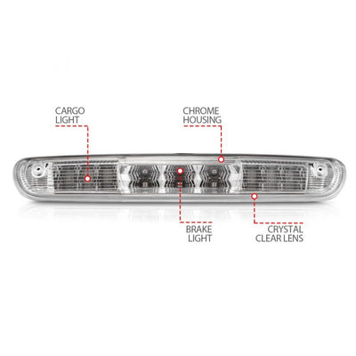 ANZO - 2007-2013 CHEVROLET SILVERADO 1500/2500HD/3500HD LED 3RD BRAKE LIGHT-3rd Brake Light-Deviate Dezigns (DV8DZ9)