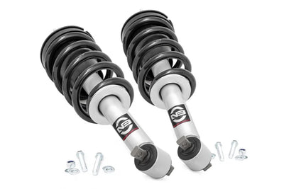 Rough Country | 2" Leveling Kit | Loaded Strut | Chevy/GMC 1500 2WD/4WD (2014-2018)