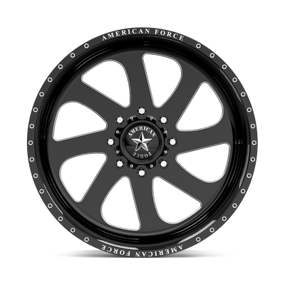 American Force -  75 Burnout SS - Black and Milled