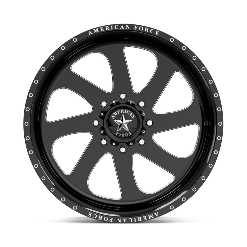 American Force -  75 Burnout SS - Black and Milled