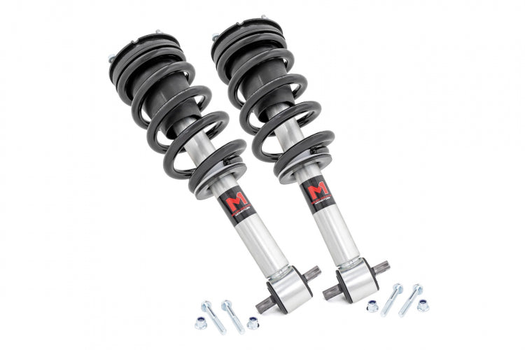 Rough Country | 3.5" M1 Loaded Strut Pair | Chevy/GMC 1500 Truck/SUV 2WD/4WD (2007-2014)
