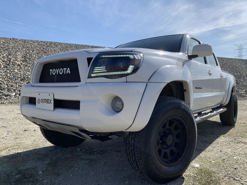 ALPHAREX - 05-11 Toyota Tacoma LUXX-Series LED Projector Headlights Black-Lighting-Deviate Dezigns (DV8DZ9)