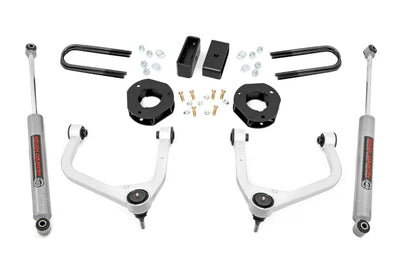 Rough Country | 3.5 Inch Lift Kit | Chevy Silverado 1500 2WD/4WD (2019-2023)