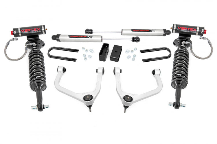 Rough Country | 3.5 Inch Lift Kit | Chevy Silverado 1500 2WD/4WD (2019-2023)