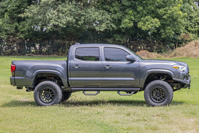 Rough Country  | SRX2 ADJ Aluminum Step | Double Cab | Toyota Tacoma 2WD/4WD (05-23)