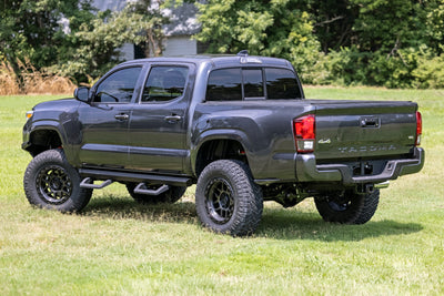 Rough Country  | SR2 ADJ Aluminum Steps | Double Cab | Toyota Tacoma (05-23)