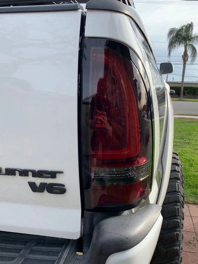 ALPHAREX - 05-15 Toyota Tacoma PRO-Series LED Tail Lights Red Smoke-Lighting-Deviate Dezigns (DV8DZ9)