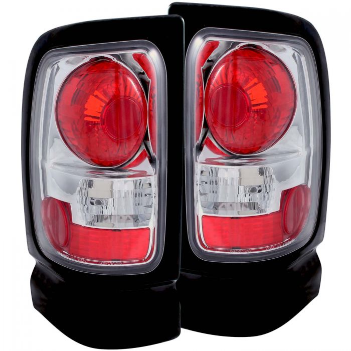 ANZO - 1994-2001 DODGE RAM 1500/2500/3500 TAILLIGHTS CHROME-Tail Lights-Deviate Dezigns (DV8DZ9)