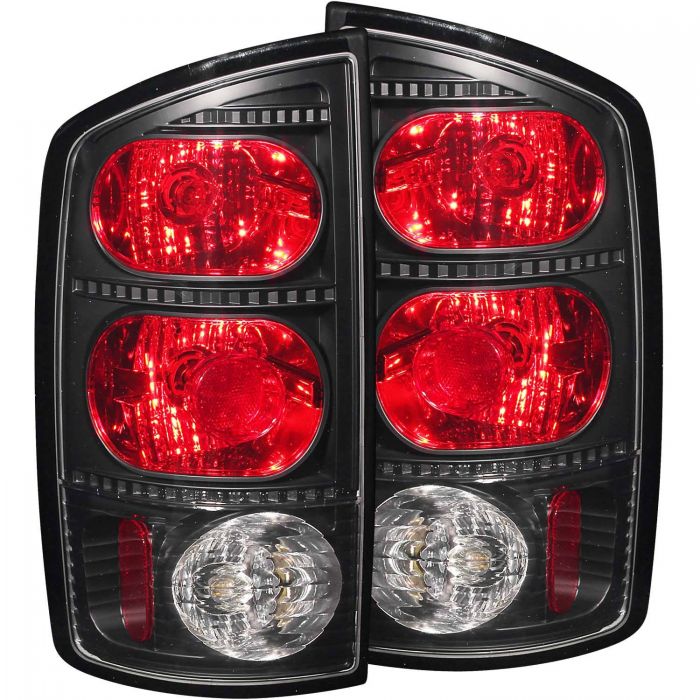 ANZO - 2002-2005 DODGE RAM 1500/2500/3500 TAILLIGHT DARK SMOKE-Tail Lights-Deviate Dezigns (DV8DZ9)