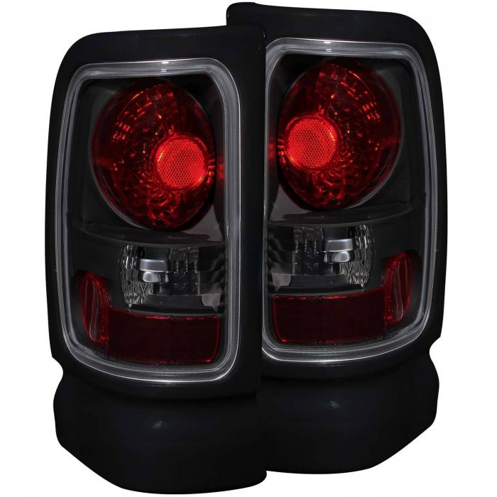 ANZO - 1994-2001 DODGE RAM 1500/2500/3500 TAILLIGHTS DARK SMOKE-Tail Lights-Deviate Dezigns (DV8DZ9)