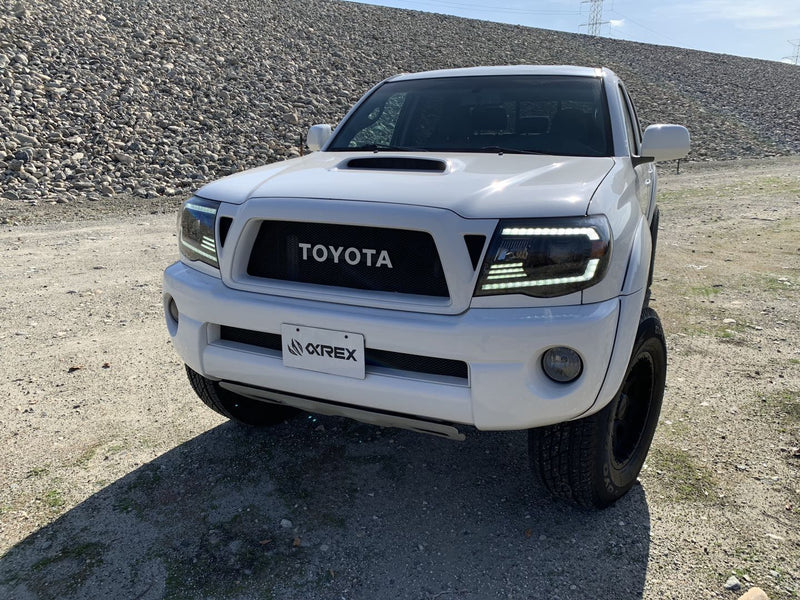 ALPHAREX - 05-11 Toyota Tacoma LUXX-Series LED Projector Headlights Black-Lighting-Deviate Dezigns (DV8DZ9)