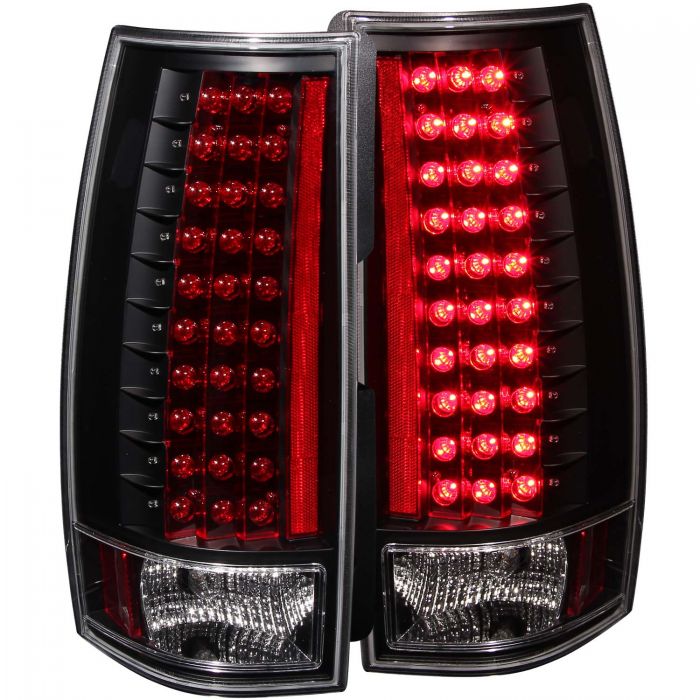 ANZO - 2007-2014 CHEVROLET TAHOE/SUBURBAN/GMC YUKON LED TAILLIGHT BLACK G3-Tail Lights-Deviate Dezigns (DV8DZ9)