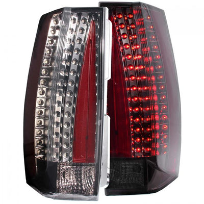 ANZO - 2007-2014 CHEVROLET TAHOE/SUBURBAN/GMC YUKON LED TAILLIGHT SMOKE G5-Tail Lights-Deviate Dezigns (DV8DZ9)