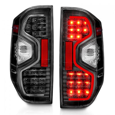 ANZO - 2014-2021 TOYOTA TUNDRA LED TAILLIGHTS BLACK CLEAR LENS-Tail Lights-Deviate Dezigns (DV8DZ9)