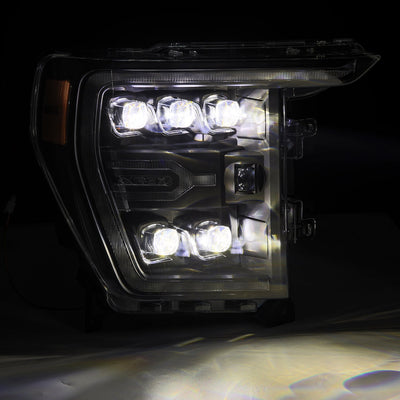 ALPHAREX - NOVA | Black | 21-23 Ford F-150-Headlights-Deviate Dezigns (DV8DZ9)