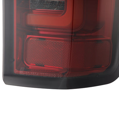 ALPHAREX - PRO-Series LED Tail Lights | Red Smoke | 19-23 Chevrolet Silverado 1500/20-23 Silverado 2500HD/3500HD-Tail Lights-Deviate Dezigns (DV8DZ9)