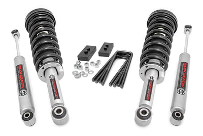 Rough Country | 2 Inch Lift Kit Lifted Struts | Ford F-150 4WD (2009-2013)