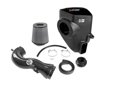 aFe -2019-2022 GM TRUCK/SUV V8 5.3L/6.2L TRACK SERIES CARBON FIBER COLD AIR INTAKE SYSTEM-Cold Air Intakes-Deviate Dezigns (DV8DZ9)