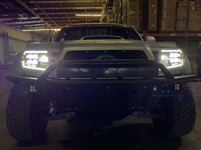 ALPHAREX - 05-11 Toyota Tacoma NOVA-Series LED Projector Headlights Black-Lighting-Deviate Dezigns (DV8DZ9)