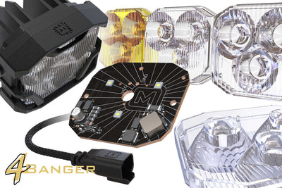 MORIMOTO - FORD F-150(15-20)/Super Duty(17-21): 4BANGER LED FOG LIGHTS-Headlights-Deviate Dezigns (DV8DZ9)