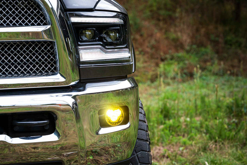 MORIMOTO - DODGE RAM 1500 2009-2012/RAM HD 2010-2017: 4BANGER LED FOG LIGHTS-Headlights-Deviate Dezigns (DV8DZ9)