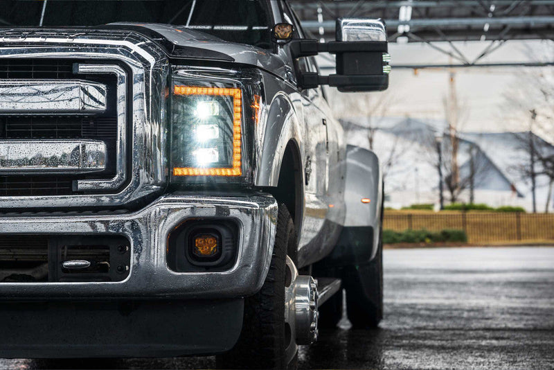 MORIMOTO - FORD SUPER DUTY 1999-2016: 4BANGER LED FOG LIGHTS-Headlights-Deviate Dezigns (DV8DZ9)