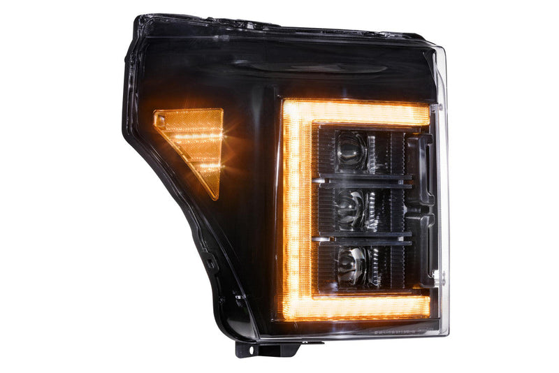 MORIMOTO - FORD SUPER DUTY (2011-2016): XB LED Headlights Amber-Headlights-Deviate Dezigns (DV8DZ9)