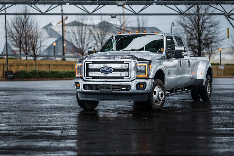 MORIMOTO - FORD SUPER DUTY (2011-2016): XB LED Headlights Amber-Headlights-Deviate Dezigns (DV8DZ9)