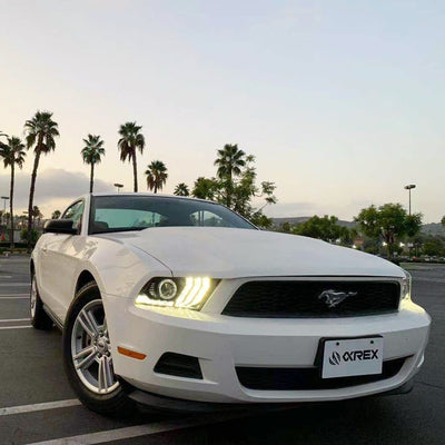 Alpharex - LUXX | Alpha-Black | Ford Mustang | 10-12-Headlights-Deviate Dezigns (DV8DZ9)