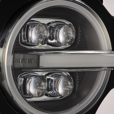 ALPHAREX - NOVA | Black | 2021-2023 Ford Bronco-Headlights-Deviate Dezigns (DV8DZ9)