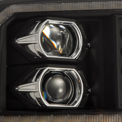 ALPHAREX - PRO | Black | 2005-2007 Ford Super Duty-Headlights-Deviate Dezigns (DV8DZ9)