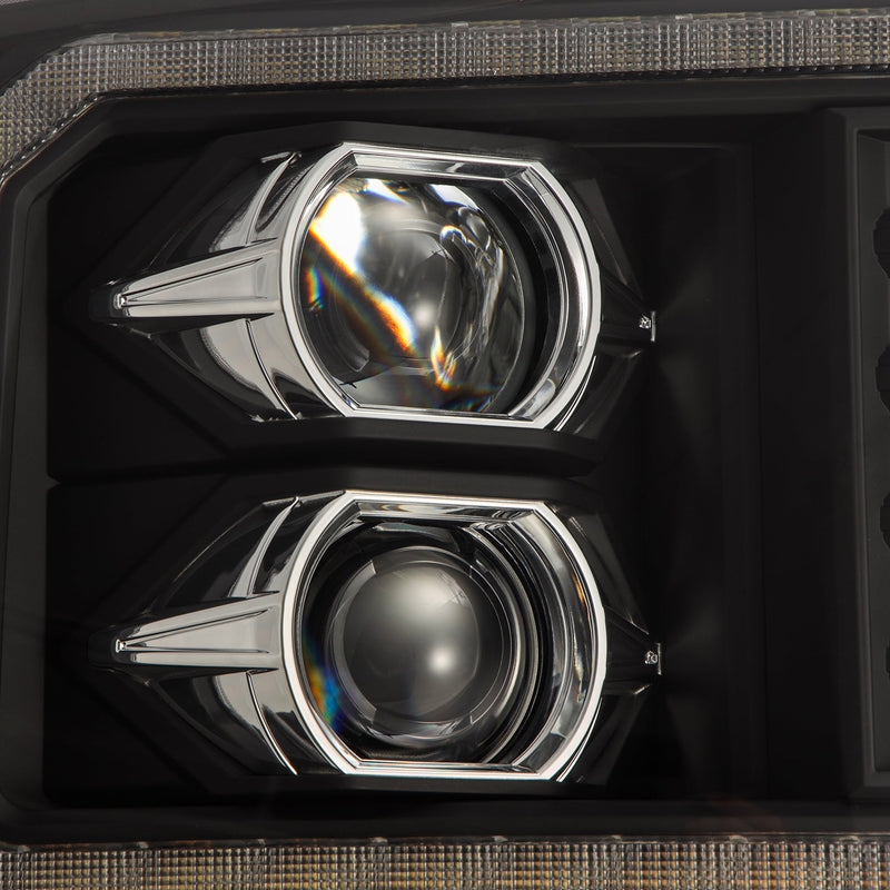 ALPHAREX - PRO | Black | 2005-2007 Ford Super Duty-Headlights-Deviate Dezigns (DV8DZ9)