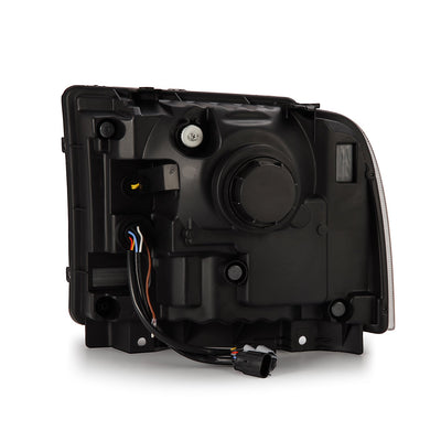 ALPHAREX - PRO | Black | 2005-2007 Ford Super Duty-Headlights-Deviate Dezigns (DV8DZ9)