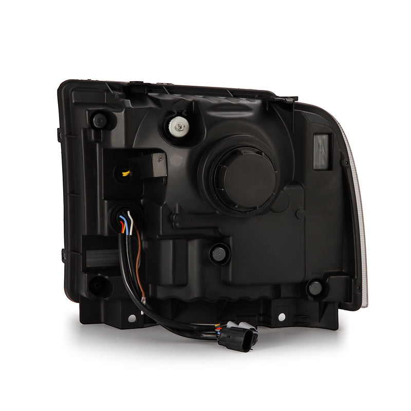ALPHAREX - PRO | Black | 2005-2007 Ford Super Duty-Headlights-Deviate Dezigns (DV8DZ9)