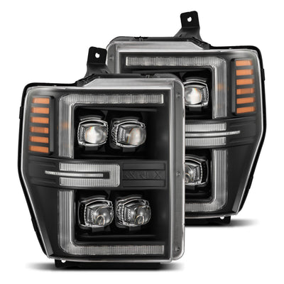 ALPHAREX - NOVA | Black | Ford Super Duty 08-10-Headlghts-Deviate Dezigns (DV8DZ9)