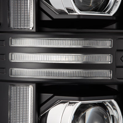 ALPHAREX - PRO | Black | Ford Super Duty 08-10-Headlghts-Deviate Dezigns (DV8DZ9)