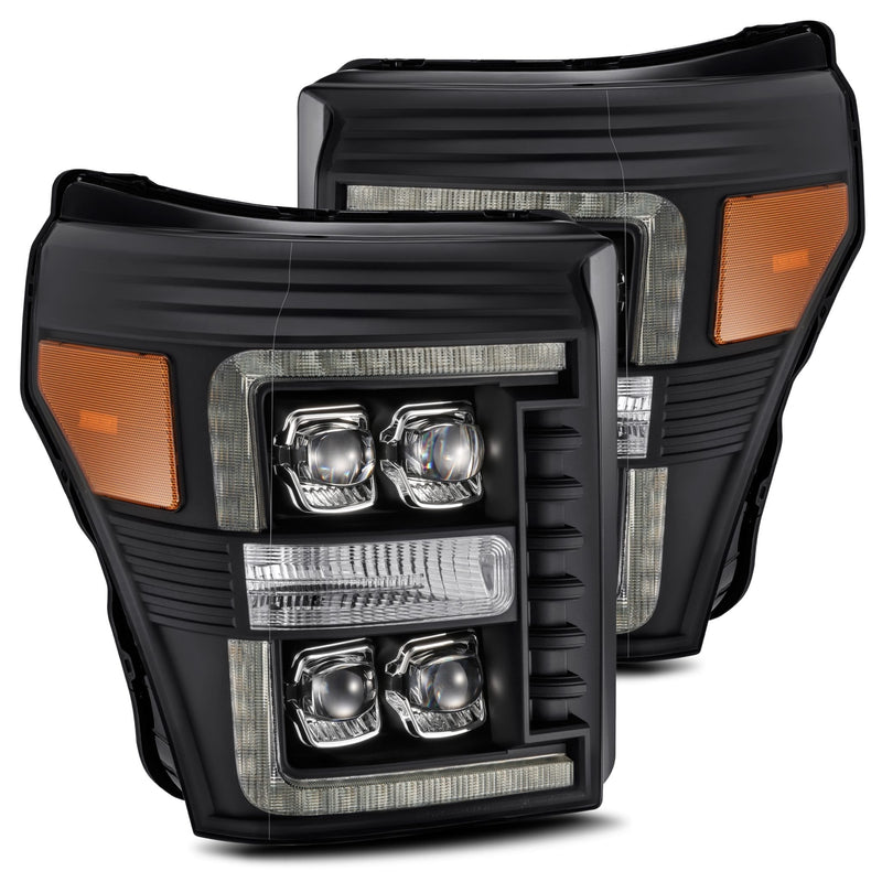 ALPHAREX - NOVA | Black | Ford Super Duty 11-16-Headlghts-Deviate Dezigns (DV8DZ9)