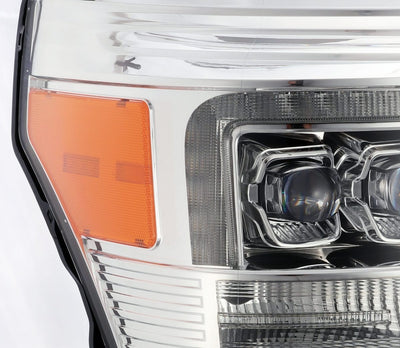 ALPHAREX - NOVA | Chrome | Ford Super Duty 11-16-Headlghts-Deviate Dezigns (DV8DZ9)